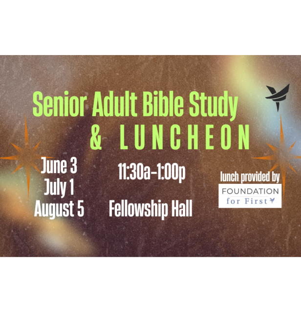 Senior Adult Bible Study & Luncheon